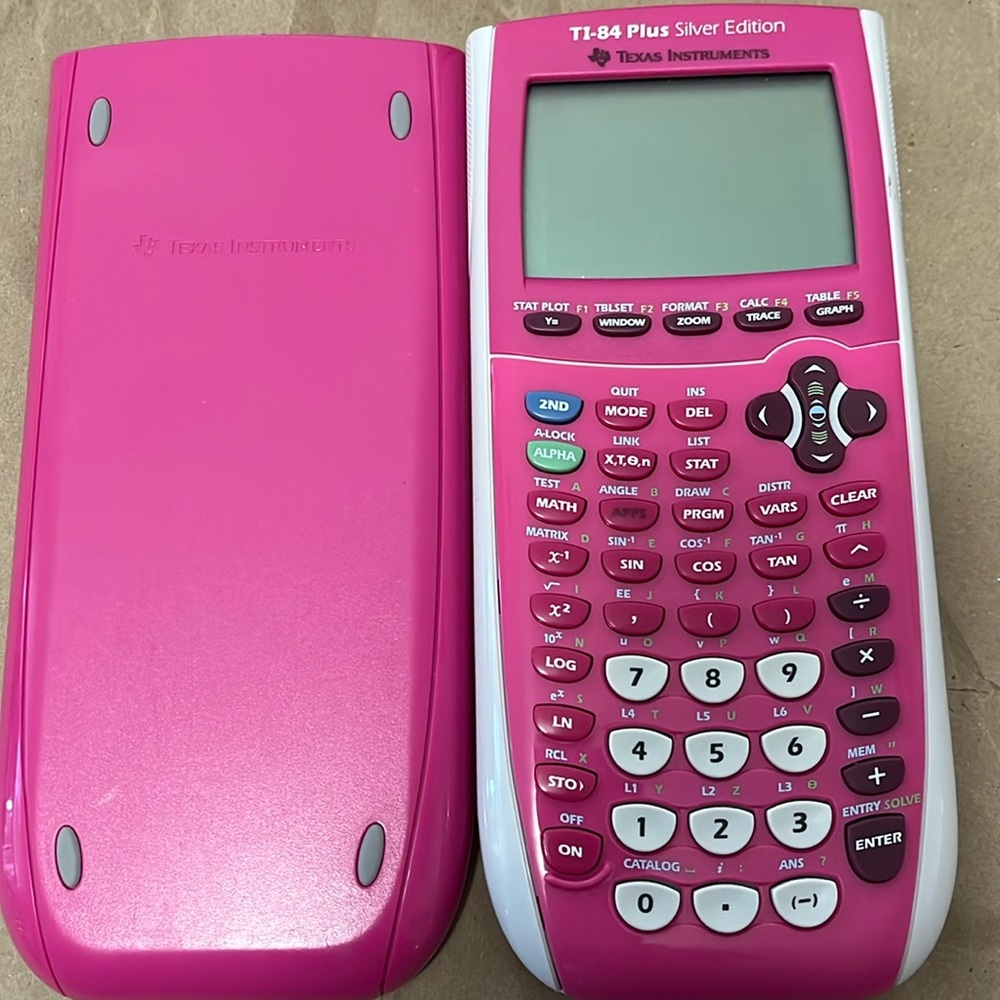 Texas Instruments TI-84 Plus Silver Edition Calculator